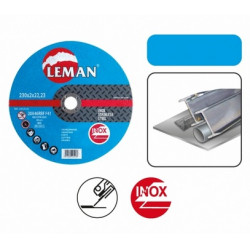 Leman Disque tronçonnage inox 125x1,0x22,23mm Leman Kobleo