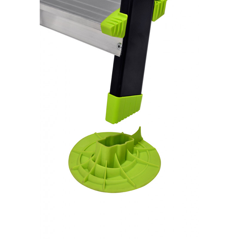 Centaure Escabeau alu 6 marches rivetées hauteur d'accès 3,20 m GARDEN STEP Kobleo Centaure Escabeau alu 6 marches rivetées hauteur d'accès 3,20 m GARDEN STEP Kobleo