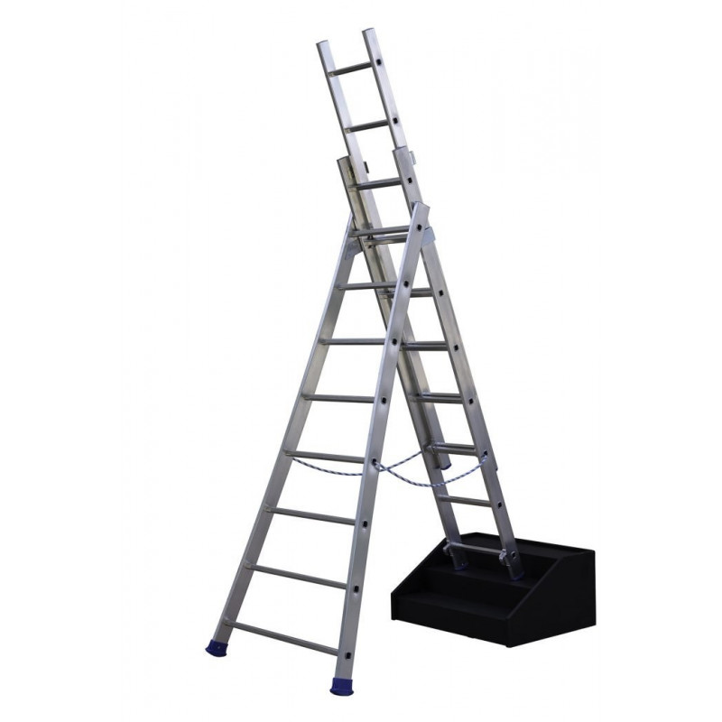 Centaure Echelle transformable base évasée KET3 3 plans 3x12 Ht8,80m Centaure Kobleo Centaure Echelle transformable base évasée KET3 3 plans 3x12 Ht8,80m Centaure Kobleo