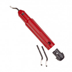 Virax Ebavureur crayon avec 3 lames Cu/Pvc/Pehd Virax Kobleo