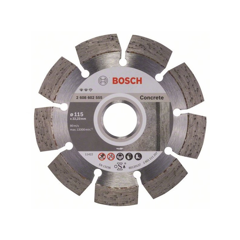 Bosch Disque à tronçonner diamanté Expert for Concrete D115x22,23mm Bosch Kobleo