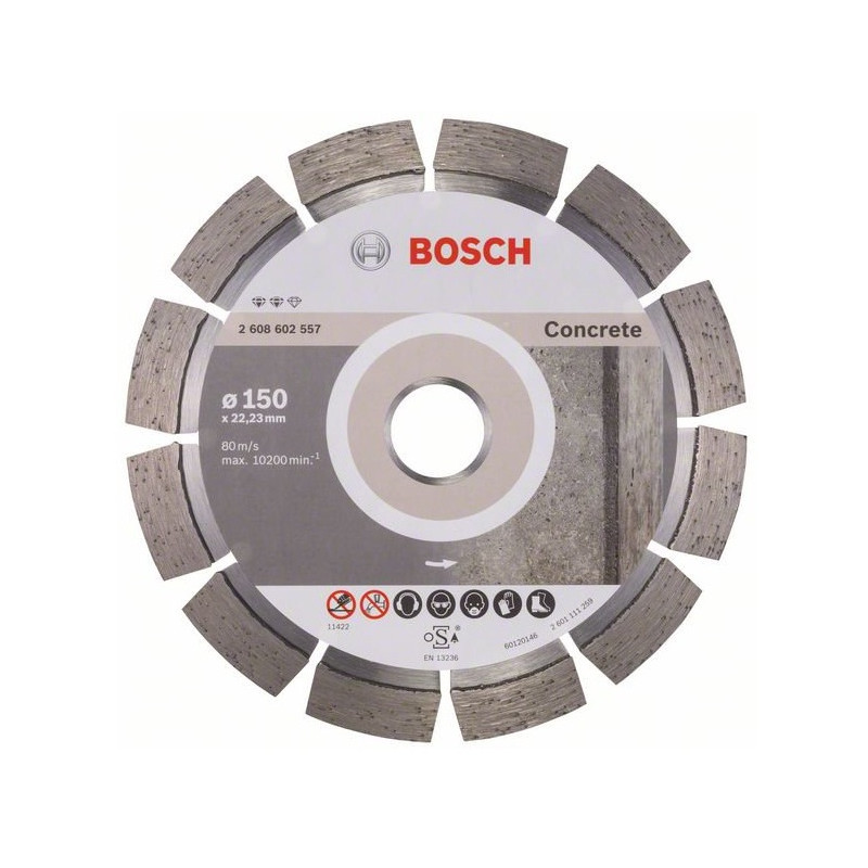 Bosch Disque à tronçonner diamanté Expert for Concrete D150x22,23mm Bosch Kobleo