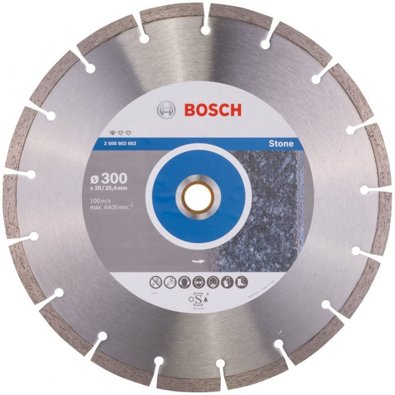 Bosch Professional Disque à tronçonner diamanté Standard for Stone 300x20/25.4mm Bosch Kobleo