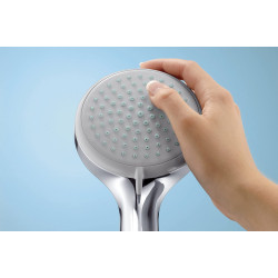 Hansgrohe Douchette 28538000 Croma 100 3 jets EcoSmart 9L/min chromé Hansgrohe Kobleo Hansgrohe Douchette 28538000 Croma 100 3 jets EcoSmart 9L/min chromé Hansgrohe Kobleo