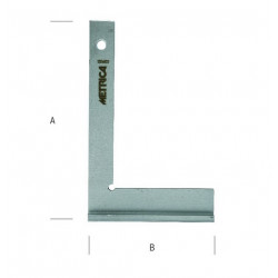 Metrica Equerre 29193 à chapeau en acier zingué 150x100mm Metrica Kobleo