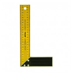 Metrica Equerre de menuisier 29240 jaune 150mm Metrica Kobleo