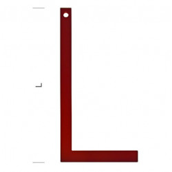 Metrica Equerre rigide de charpentier 29354 400mm Metrica Kobleo