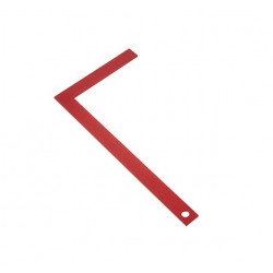 Metrica Equerre rigide de charpentier 29356 rouge 600mm Metrica Kobleo