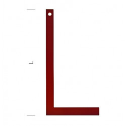 Metrica Equerre de charpentier 29359 rigide 1000mm Metrica Kobleo