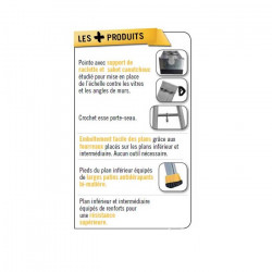 Centaure Echelle alu N spécial nettoyeur de vitres 2 éléments 2,85m Centaure Kobleo
