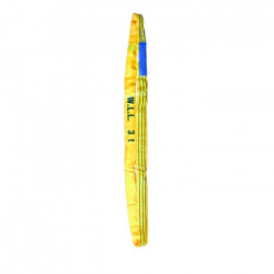 Levac Elingue ronde textile jaune 3m cmu 3000kg 4428P30 Levac Kobleo
