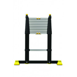 Centaure Echelle télescopique 13 échelons hauteur d'accès maxi 4,70 m Bamboo Kobleo