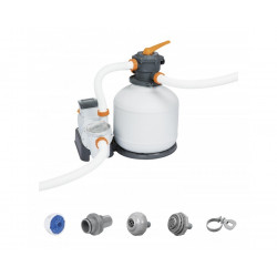 Bestway Filtre à sable 58486 Flowclear 11,355m3/h pompe 500W Bestway Kobleo