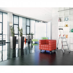 Hailo Escabeau L60 3 marches hauteur de travail 2,63m Hailo Kobleo Hailo Escabeau L60 3 marches hauteur de travail 2,63m Hailo Kobleo