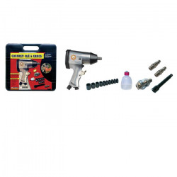 Mecafer Coffret clés à chocs 1/2 15 accessoires Kobleo