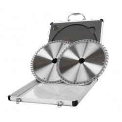 Scheppach Ensemble de 2 lames carbure Diam254x30/25.4x2.8 Z48/60 Scheppach Kobleo