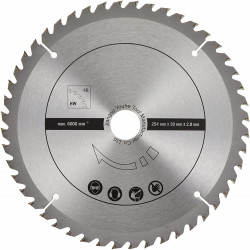 Scheppach Ensemble de 2 lames carbure Diam254x30/25.4x2.8 Z48/60 Scheppach Kobleo