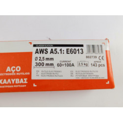 Telwin Electrodes rutiles D2,5mm 2.5Kg Telwin Kobleo