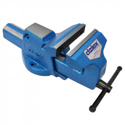 Dolex Etau réglable base fixe 105 mm ouverture 130 mm série 80 avec serre-tu Kobleo