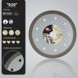 Leman Disque diamant jante carrelage 200x30/25,4/22,23mm Leman Kobleo