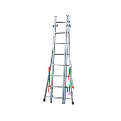 Hailo Echelle transformable pro base évasée 3x8 Ht accès 5,68m Hailo Kobleo