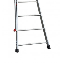 Hailo Echelle transformable pro base évasée 3x8 Ht accès 5,68m Hailo Kobleo