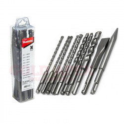 Makita Ensemble SDS-Plus D-46361 forets et ciseau plat 160mm Makita Kobleo