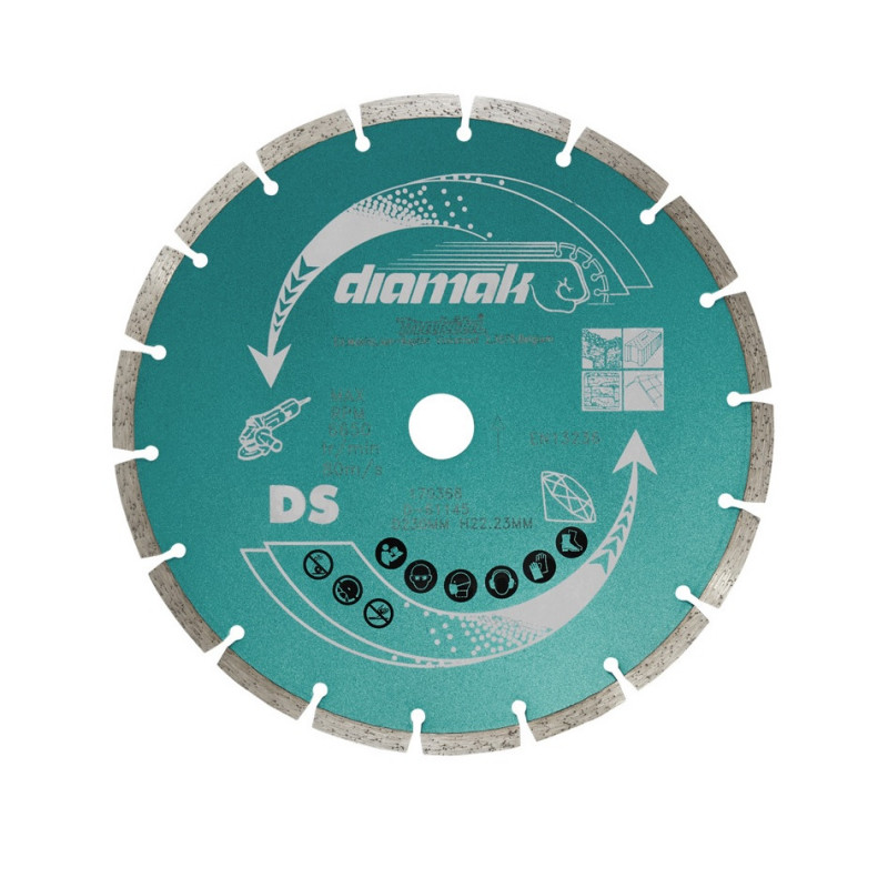 Makita Disque diamanté D-61145 230mm pour meuleuse Makita Kobleo