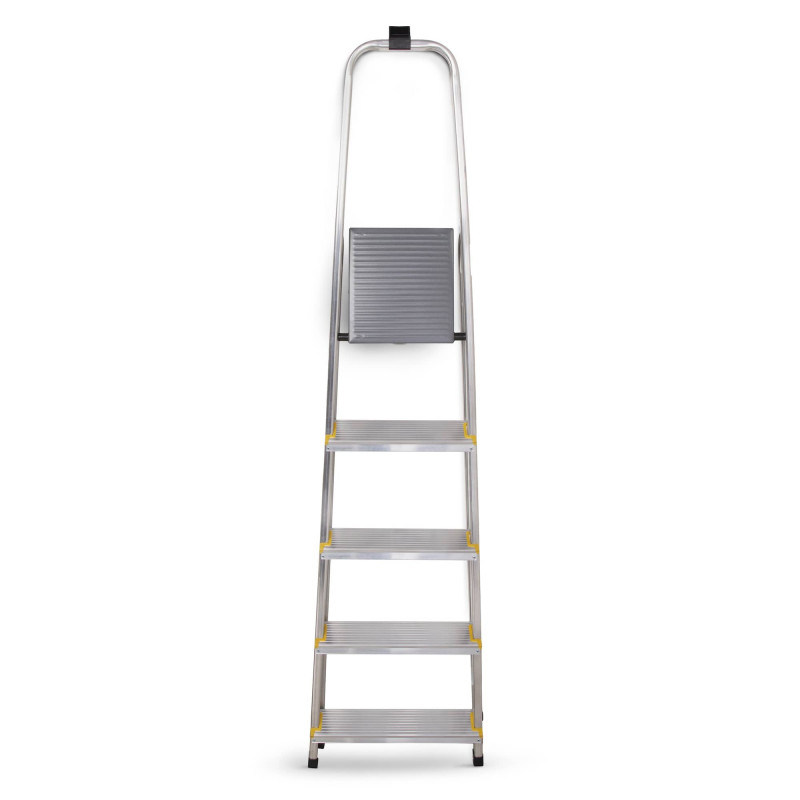 Hoström Escabeau Dura 5 marches 97cm aluminium léger pliable 150kg Hostrom Kobleo Hoström Escabeau Dura 5 marches 97cm aluminium léger pliable 150kg Hostrom Kobleo
