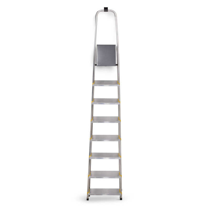 Hoström Escabeau Dura 8 marches 162cm aluminium léger pliable 150kg Hostrom Kobleo Hoström Escabeau Dura 8 marches 162cm aluminium léger pliable 150kg Hostrom Kobleo