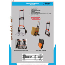 Stockman Diable aluminium STR80N pliable 80Kg Stockman Kobleo