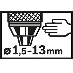 Bosch Mandrin automatique 1,5-13mm 1/2-20 Bosch Kobleo