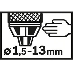 Bosch Mandrin automatique 13mm 1/2-20 Bosch Kobleo