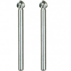 Dremel Lot de 2 fraise haute vitesse en acier rapide 192 Dremel Kobleo