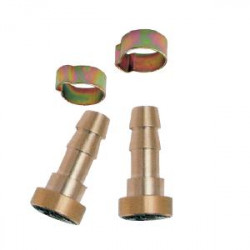 Mecafer Lot de 2 raccords baïonnette tuyau 8x13 Mecafer Kobleo Mecafer Lot de 2 raccords baïonnette tuyau 8x13 Mecafer Kobleo