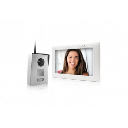 Thomson Interphone vidéo sans fil Izzy-768W couleur 18cm avec antenne Thomson Kobleo Thomson Interphone vidéo sans fil Izzy-768W couleur 18cm avec antenne Thomson Kobleo