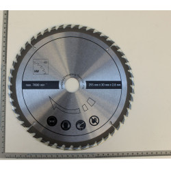 Scheppach Lame de scie circulaire D255x30x2,8x1,8mm 48 dents Scheppach Kobleo