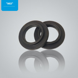 Leman Jeu de 2 bagues de réduction D50mm alésage 30 mm Leman Kobleo