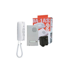 Aiphone Kit portier DA1AS audio 2 fils intégral Aiphone Kobleo