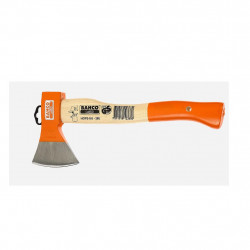 Bahco Hache de camping HGPS-0.6-360 manche courbé en frêne Kobleo