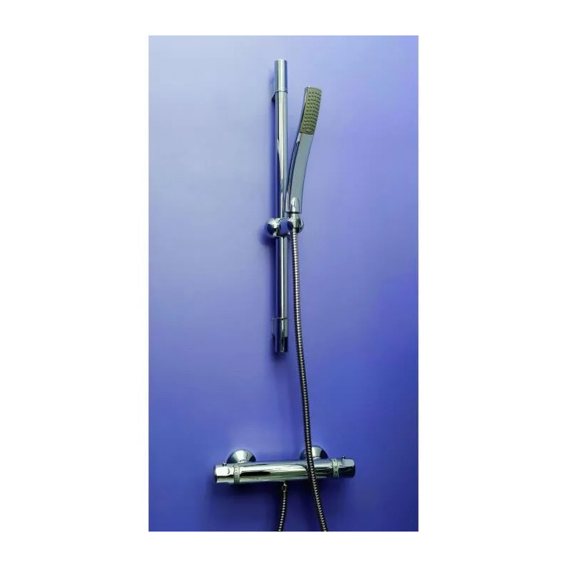 Ondée Kit Barre de douche Sachkbdgalacx Galactic chromé Ht60cm Ondée Kobleo Ondée Kit Barre de douche Sachkbdgalacx Galactic chromé Ht60cm Ondée Kobleo