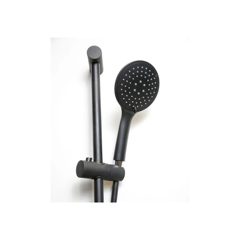 Ondée Kit barre de douche Sachkbdsilky Silky noire mate 3 jets Ondée Kobleo Ondée Kit barre de douche Sachkbdsilky Silky noire mate 3 jets Ondée Kobleo