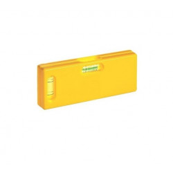 Metrica Niveau de poche 33084 en ABS jaune 105mm Metrica Kobleo