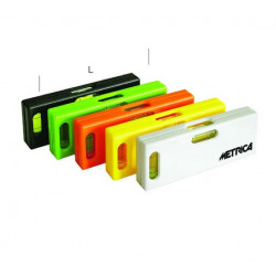 Metrica Niveau de poche 33084 en ABS jaune 105mm Metrica Kobleo
