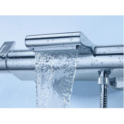 Grohe Mitigeur thermostatique de baignoire Grohtherm 2000 chromé Grohe Kobleo