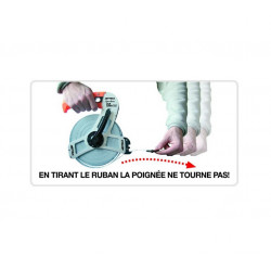 Metrica Mesure longue fibre 40029V Super Action 50m largeur 13mm Metrica Kobleo