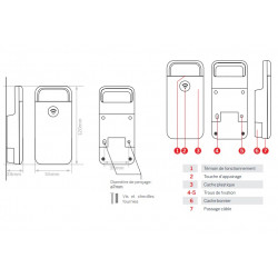 Thomson Module de chauffage Cali-On électrique On/Off Wifi Thomson Kobleo