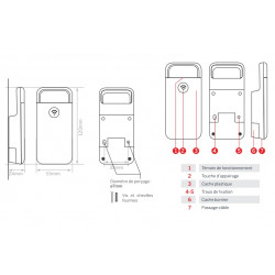 Thomson Module de commande Cali-B pour chaudière Wifi Thomson Kobleo