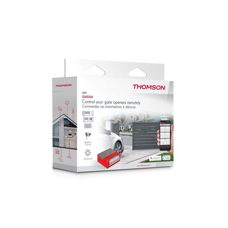 Thomson Module récepteur WiFi pour portails et portes de garage GUARDIAN Kobleo Thomson Module récepteur WiFi pour portails et portes de garage GUARDIAN Kobleo