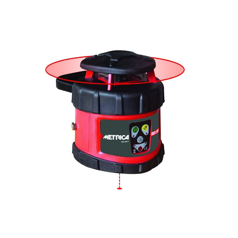 Metrica Niveau laser rotatif automatique 60719 portée 500m IP64 Metrica Kobleo